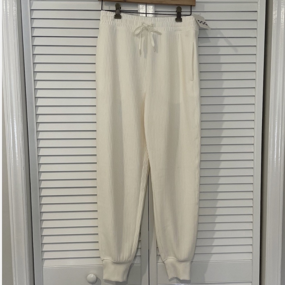 Women’s DSG Joggers Small So Soft High Rise Cream NWT 'Ottoman'